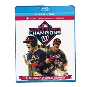 NEW 2019 World Series Champions: Washington Nationals Blu-ray/DVD +Bonus Content